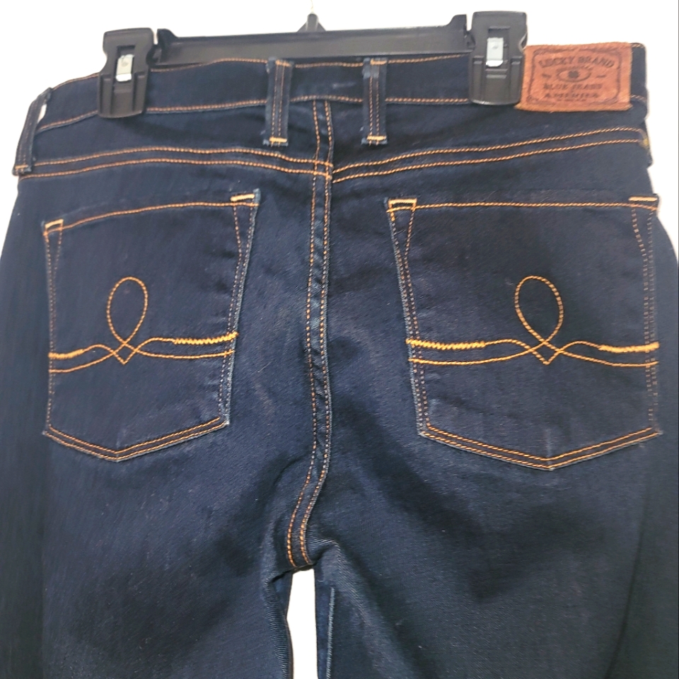 Lucky Brand Sofa Skinny Womens Dark Blue Jeans Size 4